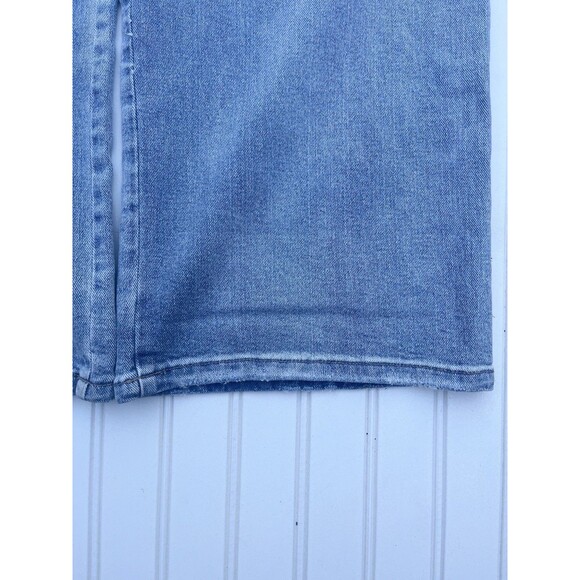 Sam Edelman Blue Jeans Size 31 Cody High Rise Wide Leg Side Detail - Picture 7 of 8